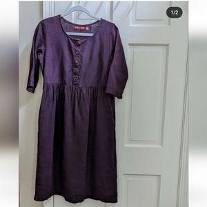 Pyne & Smith no. 12 dress in Cassis, small